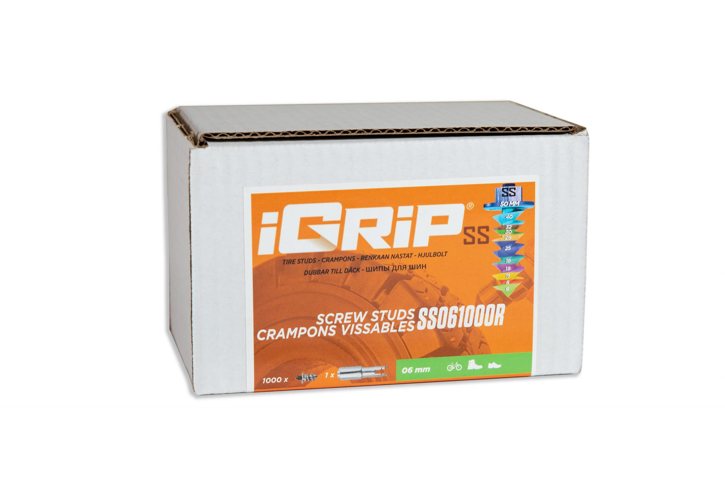 SS-06R iGrip Shouldered Racing Tire Studs