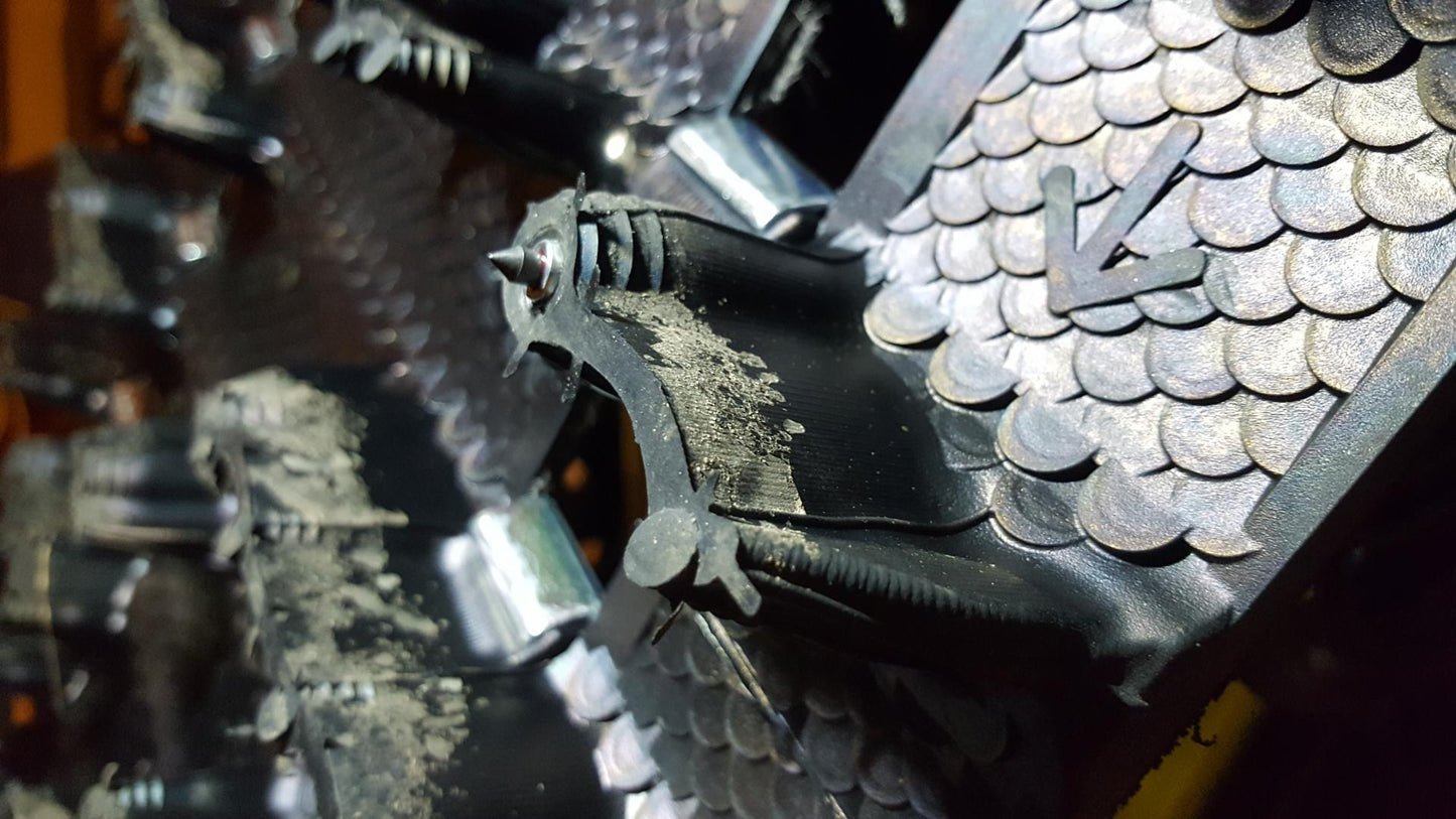 ST-25R iGrip 25mm standard racing studs providing pro-level ice traction and control on snowy tracks