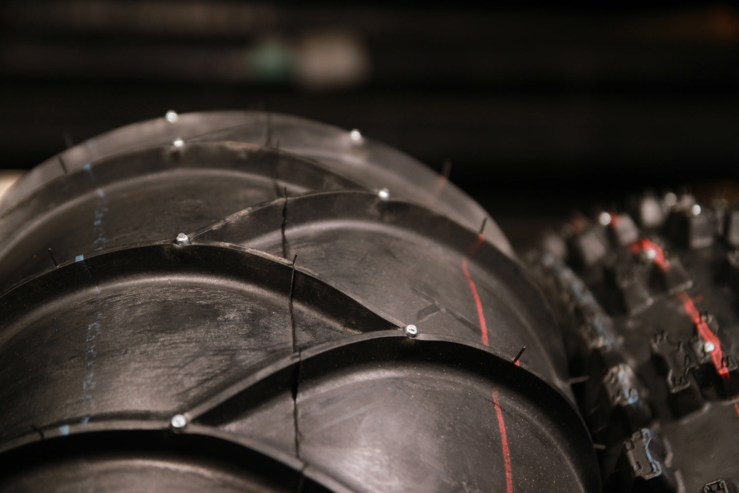 ST-11R iGrip standard racing studs providing precision traction and control on icy racing tracks