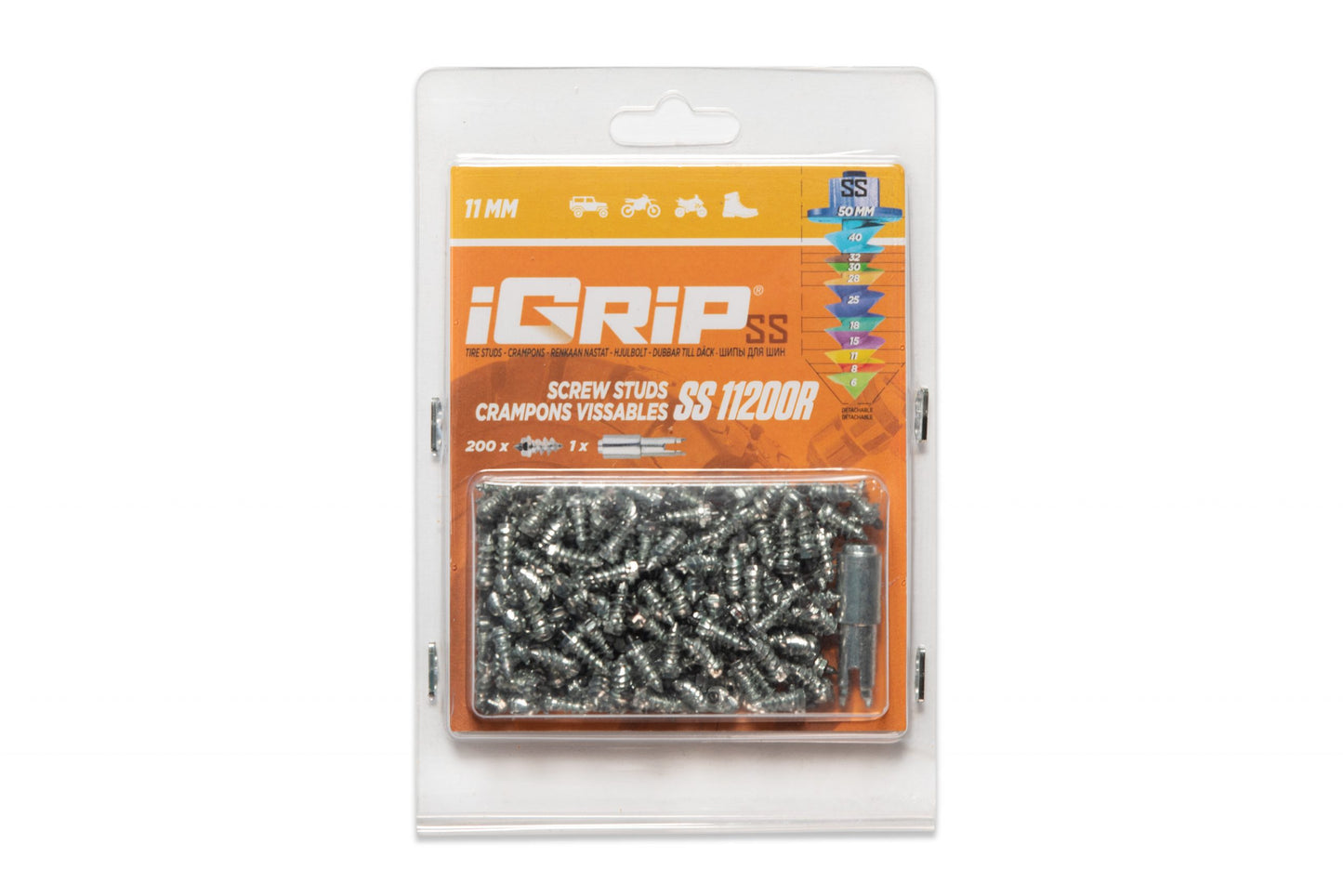 SS-11R iGrip Shouldered Racing Tire Studs