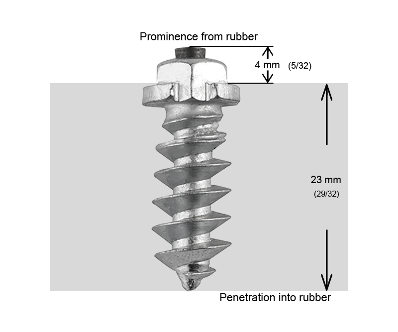 SS-25 Shouldered iGrip Tire Studs