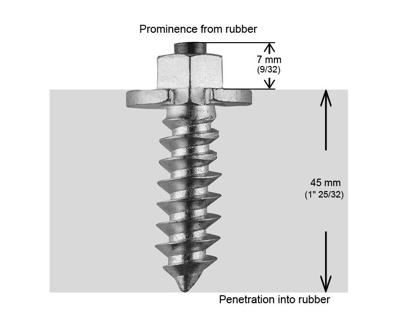 SS-50 Shouldered iGrip Tire Studs