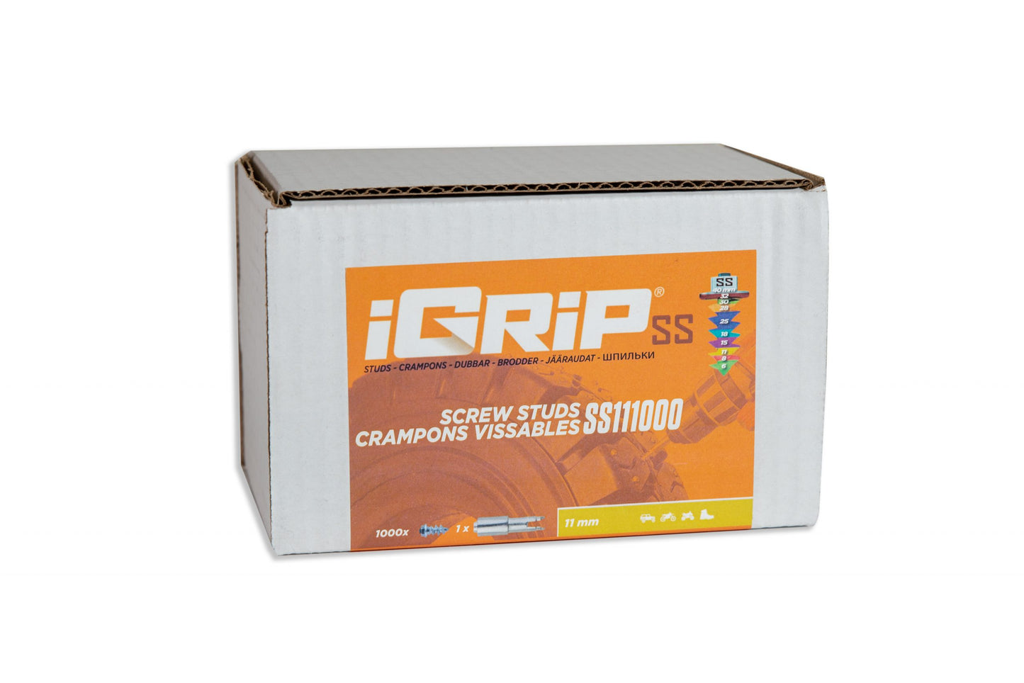 Crampons de pneu à épaulement SS-11 iGrip
