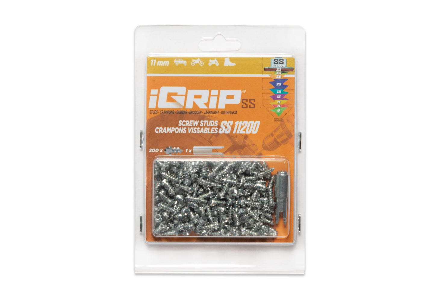 SS-11 iGrip Shouldered Tire Studs