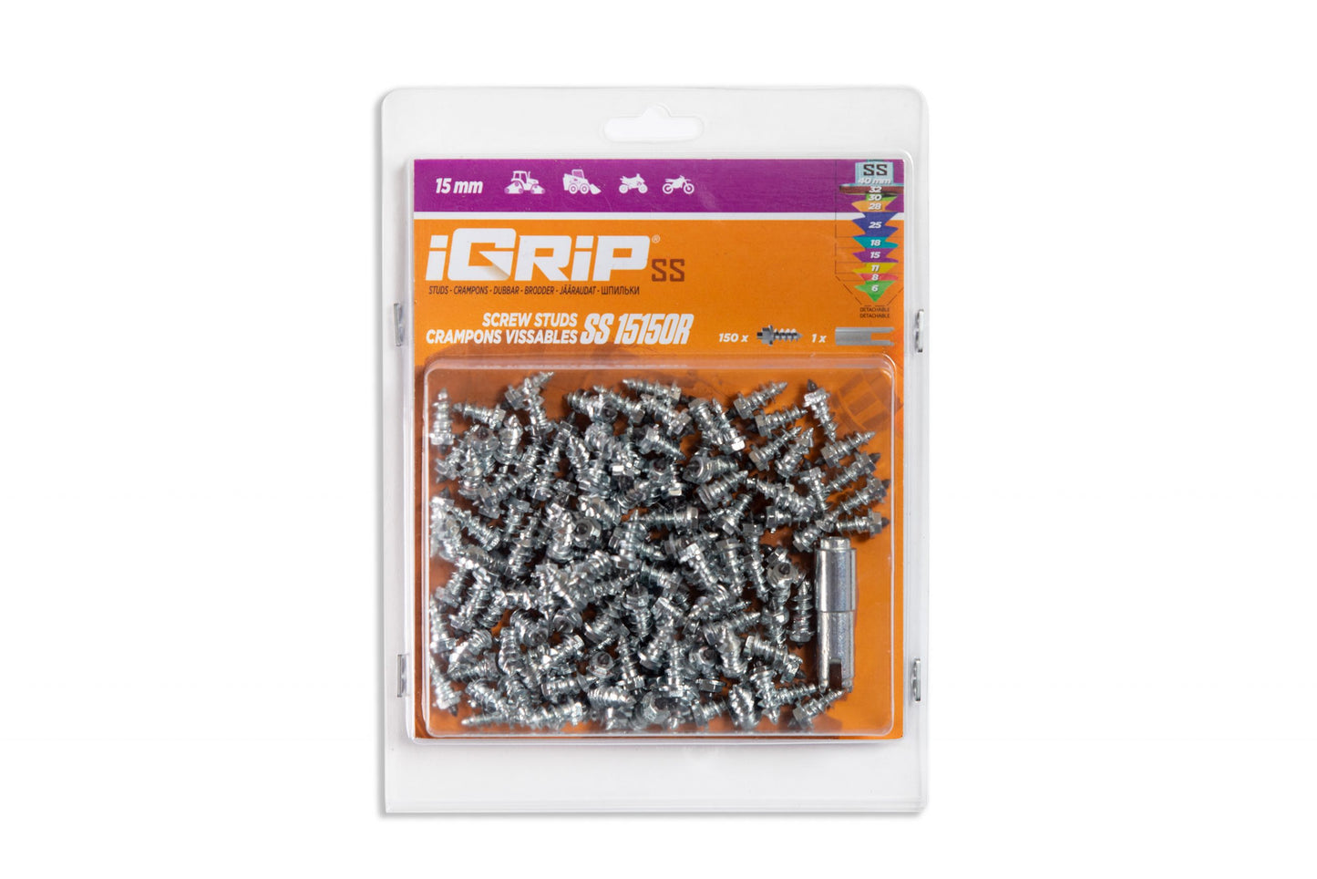 SS-15R iGrip Shouldered Racing Tire Studs