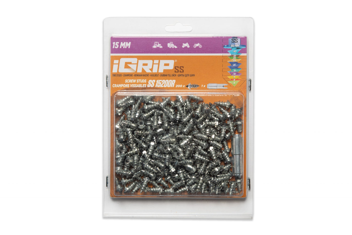 SS-15R iGrip Shouldered Racing Tire Studs