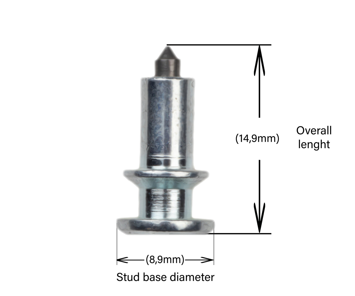 PS-19R iGrip Double Flange Racing Tire Studs