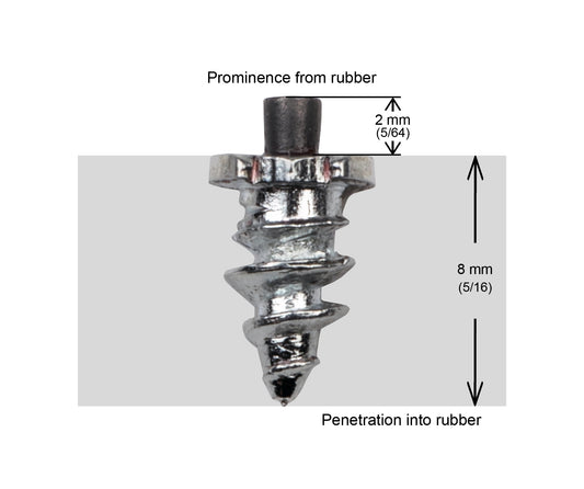 Crampons de pneu à épaulement SS-06 iGrip