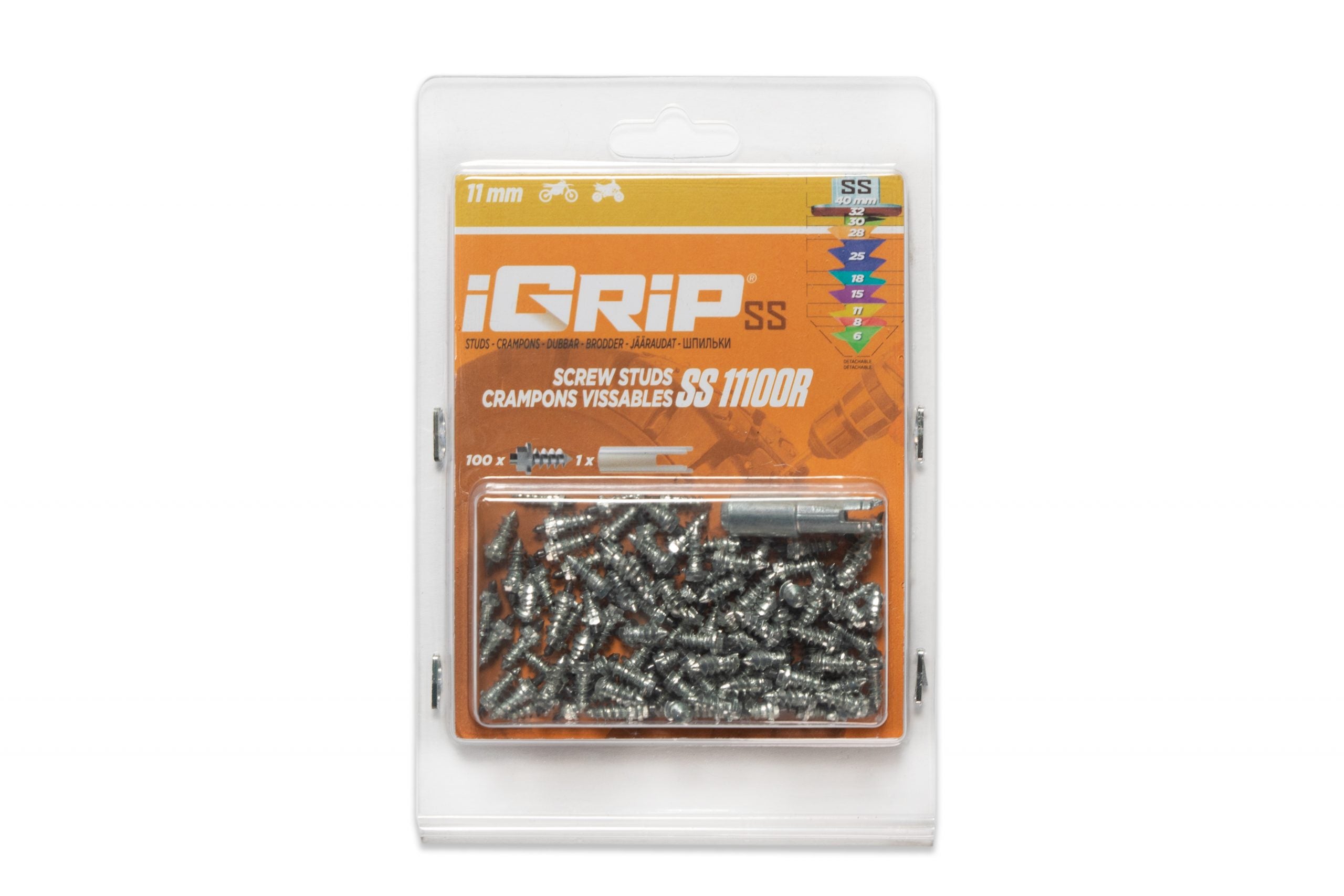 SS-11R iGrip Shouldered Racing Tire Studs