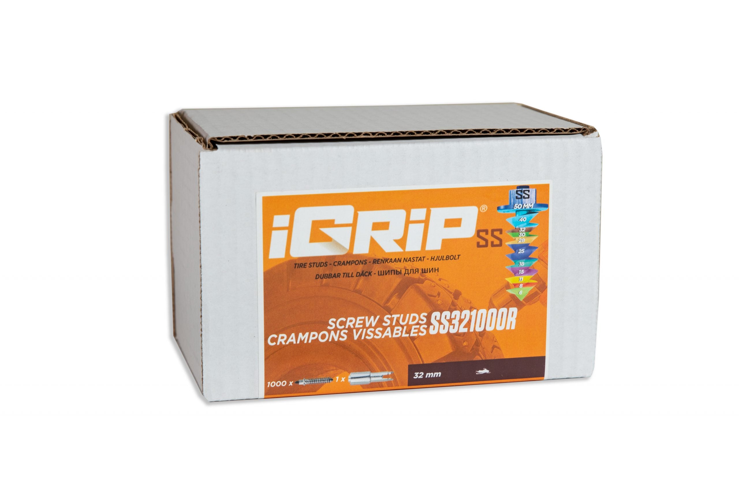 SS-32R iGrip Shouldered Racing Tire Studs
