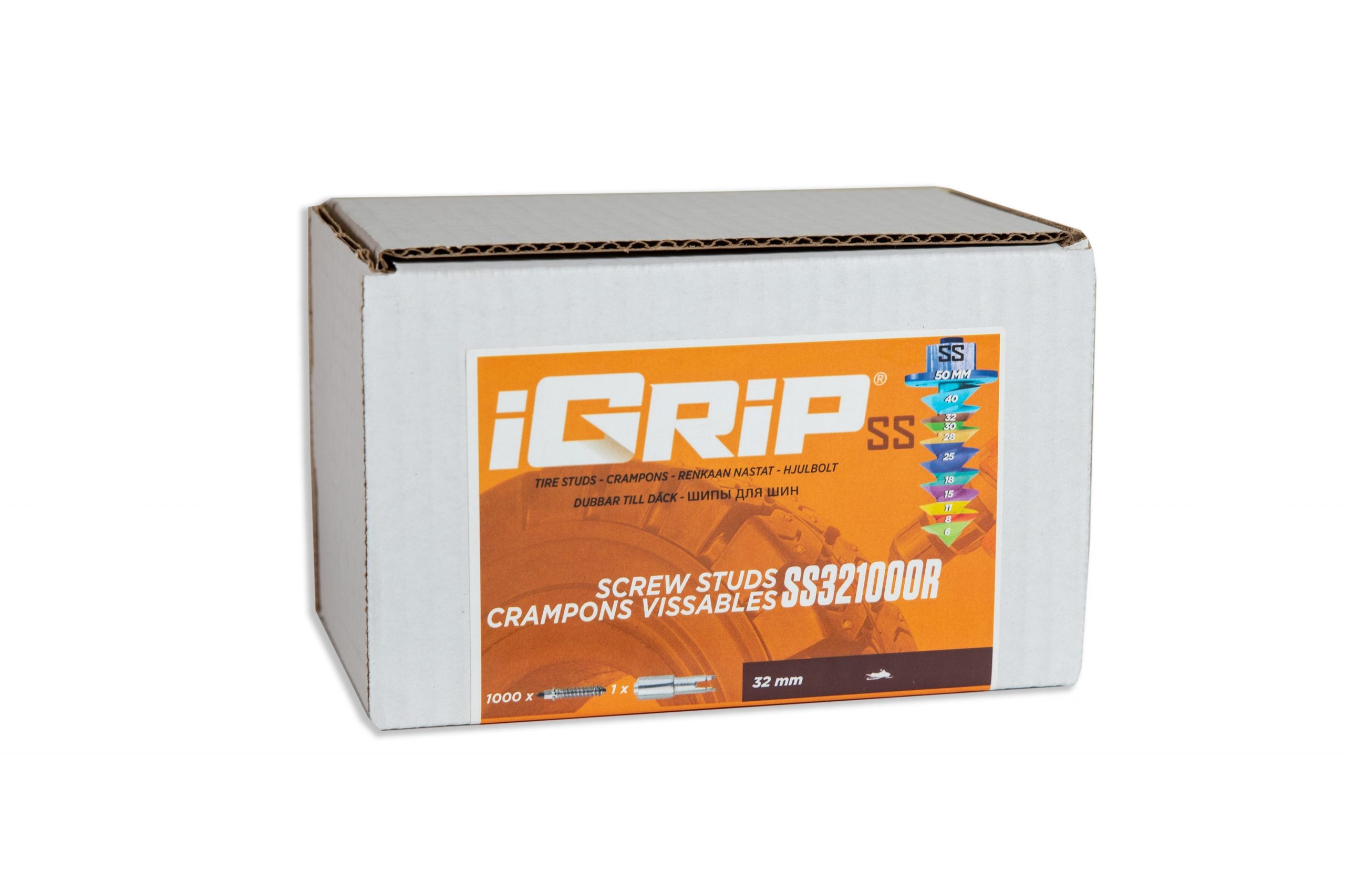 SS-32R iGrip Shouldered Racing Tire Studs