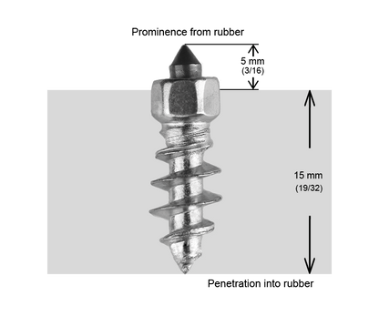 ST-18R iGrip Standard Racing Studs