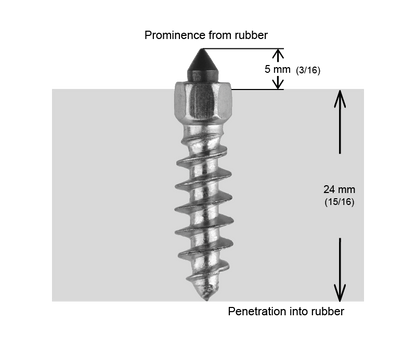 ST-25R iGrip Standard Racing Studs