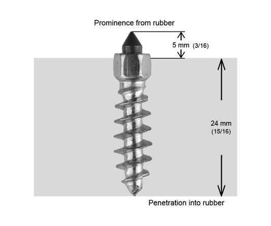 ST-25R iGrip Standard Racing Studs