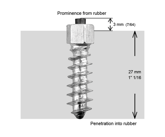 Crampons standard ST-30 iGrip