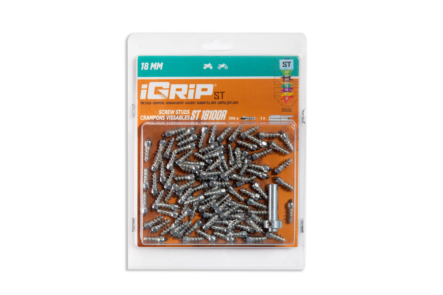 ST-18R iGrip Standard Racing Studs