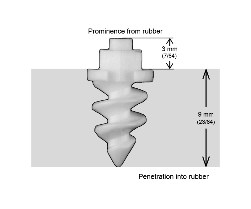 SF-11 iGrip Shouldered Ceramic Tire Studs (Anti-spark boots studs)