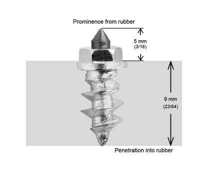 SS-11R iGrip Shouldered Racing Tire Studs