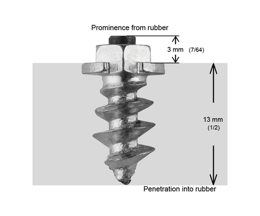 Crampons de pneu à épaulement SS-15 iGrip