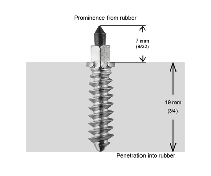 SS-28R iGrip Shouldered Racing Tire Studs