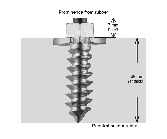 SS-50 Shouldered iGrip Tire Studs