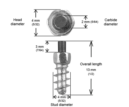 ST-11F Standard iGrip Studs